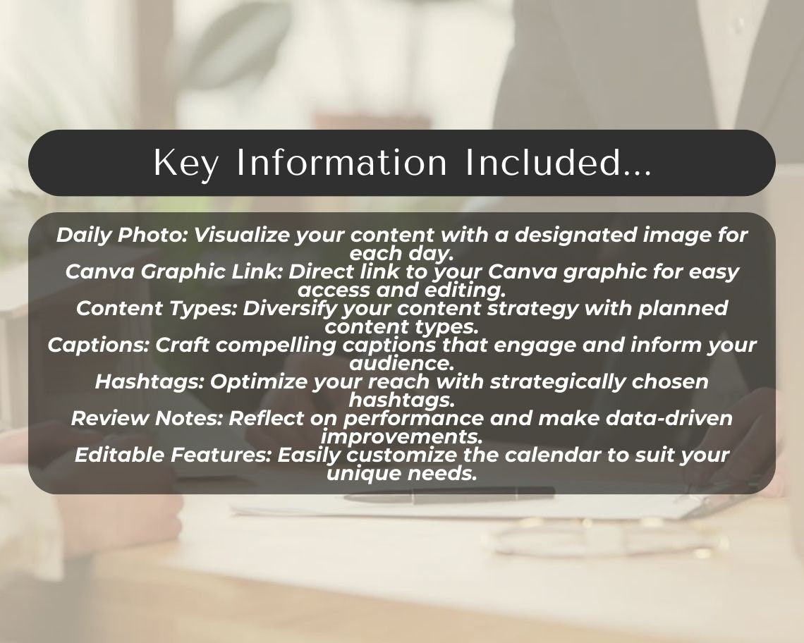 Real Estate Content Calendar | Weekly Realtors Content Schedule | Estate Agents Social Media Post Planner | Plan Content Week by Week