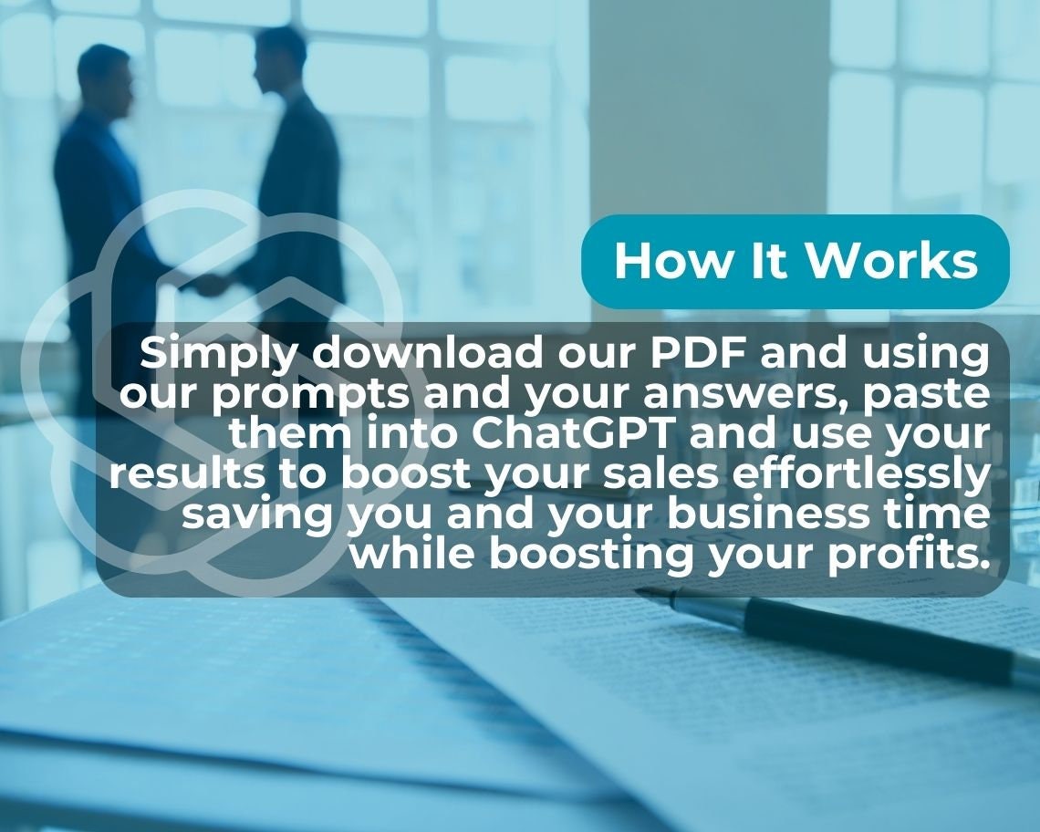 ChatGPT Prompts for Sales | Boost your Online Selling Ability  | AI Development Tool for Increased Business Sales