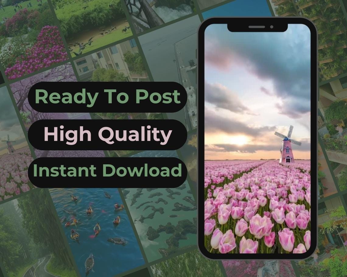 1000+ Nature & Animal Reels | Aesthetic Stock Footage Viral Clips | TikTok Instagram Reels Facebook Youtube Shorts | Easy To Edit Videos