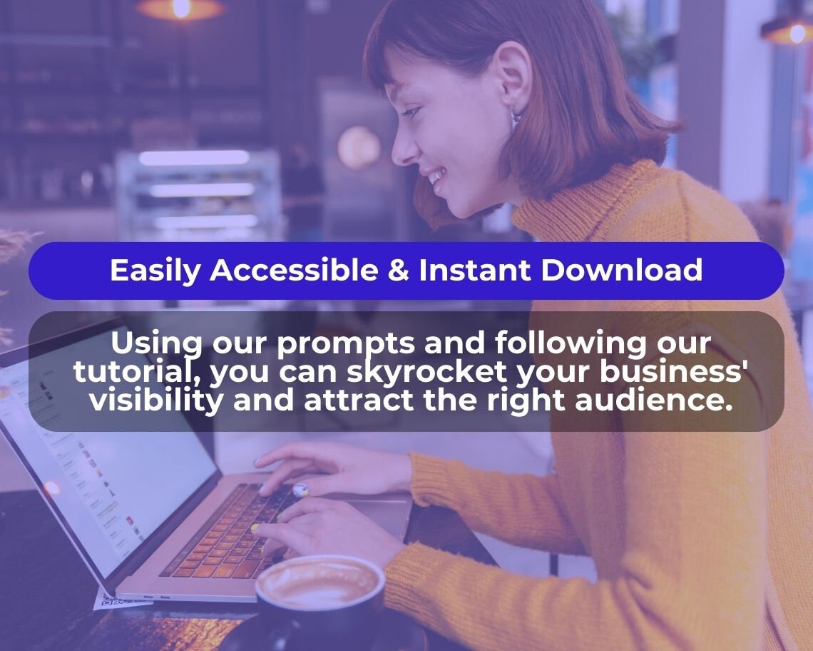 ChatGPT Prompts for SEO & Marketing | SEO Optimised Listings and Marketing Mastery  | AI Development Tool for Increased Business Sales