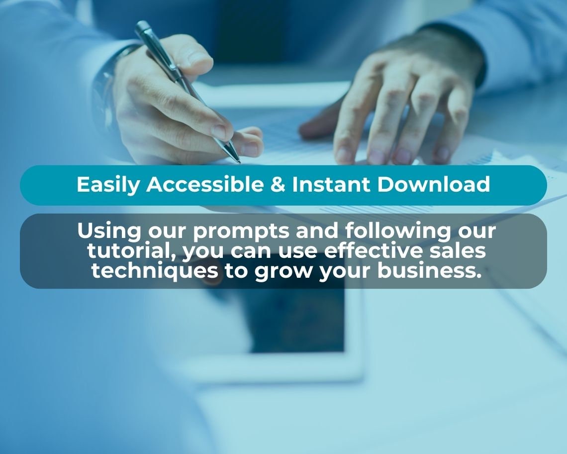 ChatGPT Prompts for Sales | Boost your Online Selling Ability  | AI Development Tool for Increased Business Sales