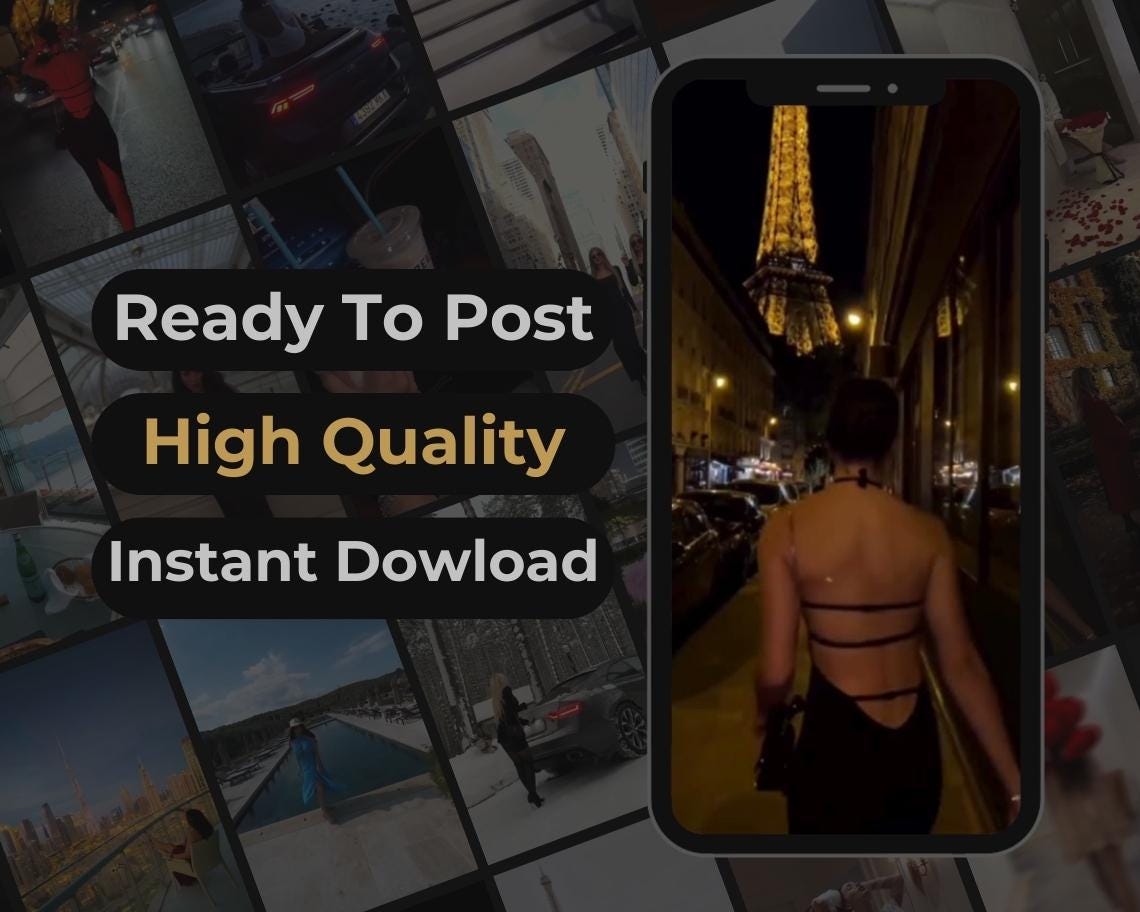 1100 Rich Luxury Women Reels | DFY Done For You Viral Clips | TikTok Instagram Reels Facebook Youtube Shorts | English Ready To Post Videos
