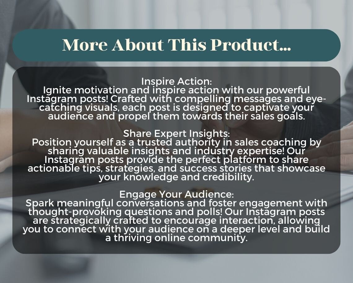 Sales Coach Instagram Posts | 28 Social Media Graphics | Selling Guru Insta Post Templates | Instagram Story and Post Designs For Viral IG