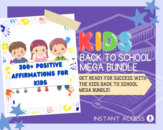 Back to School MEGA Bundle | 40,000 Kid's Learning Resources | Colouring Books, Planners, Work Books | 40k Children's Educational Pages |