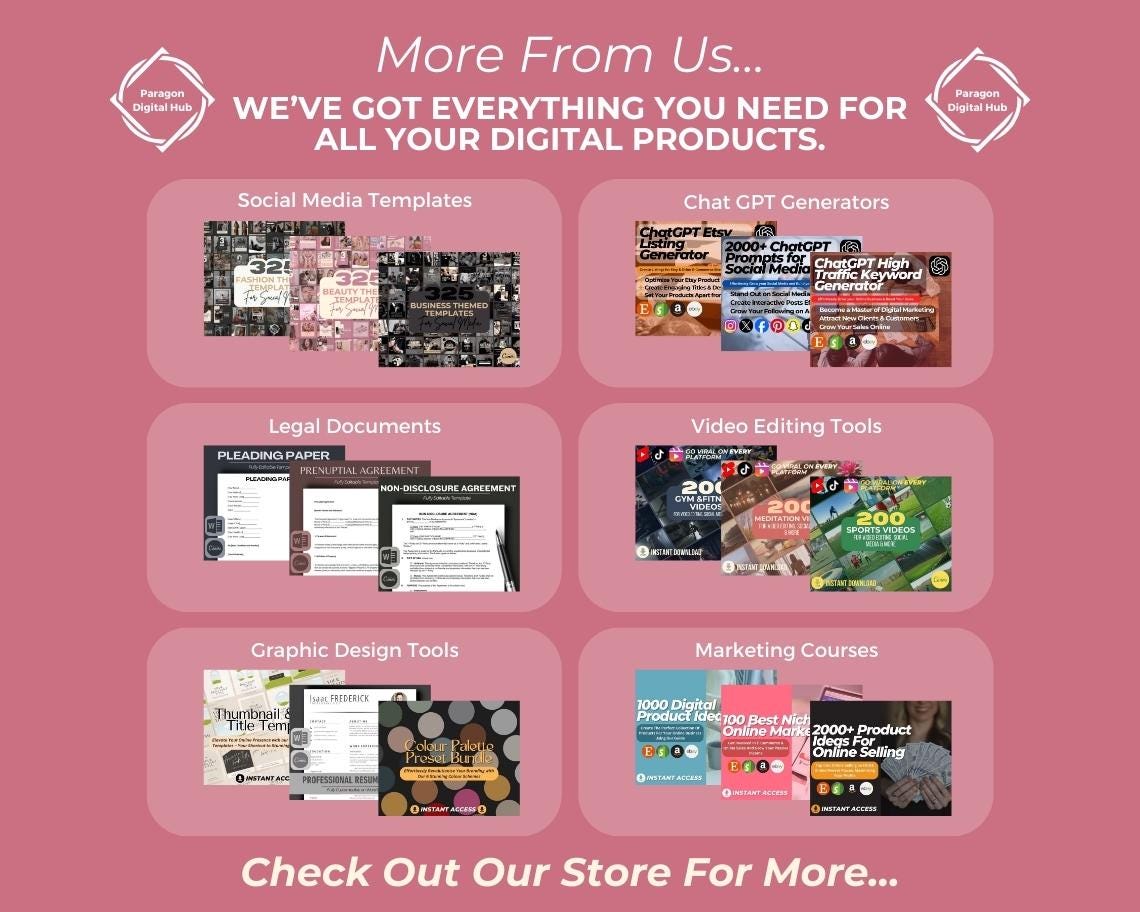 750 Pink Aesthetic Insta Reels BUNDLE | DFY Done For You Posts  | TikTok Instagram Reels Facebook Youtube Shorts | Captioned Easy Edit