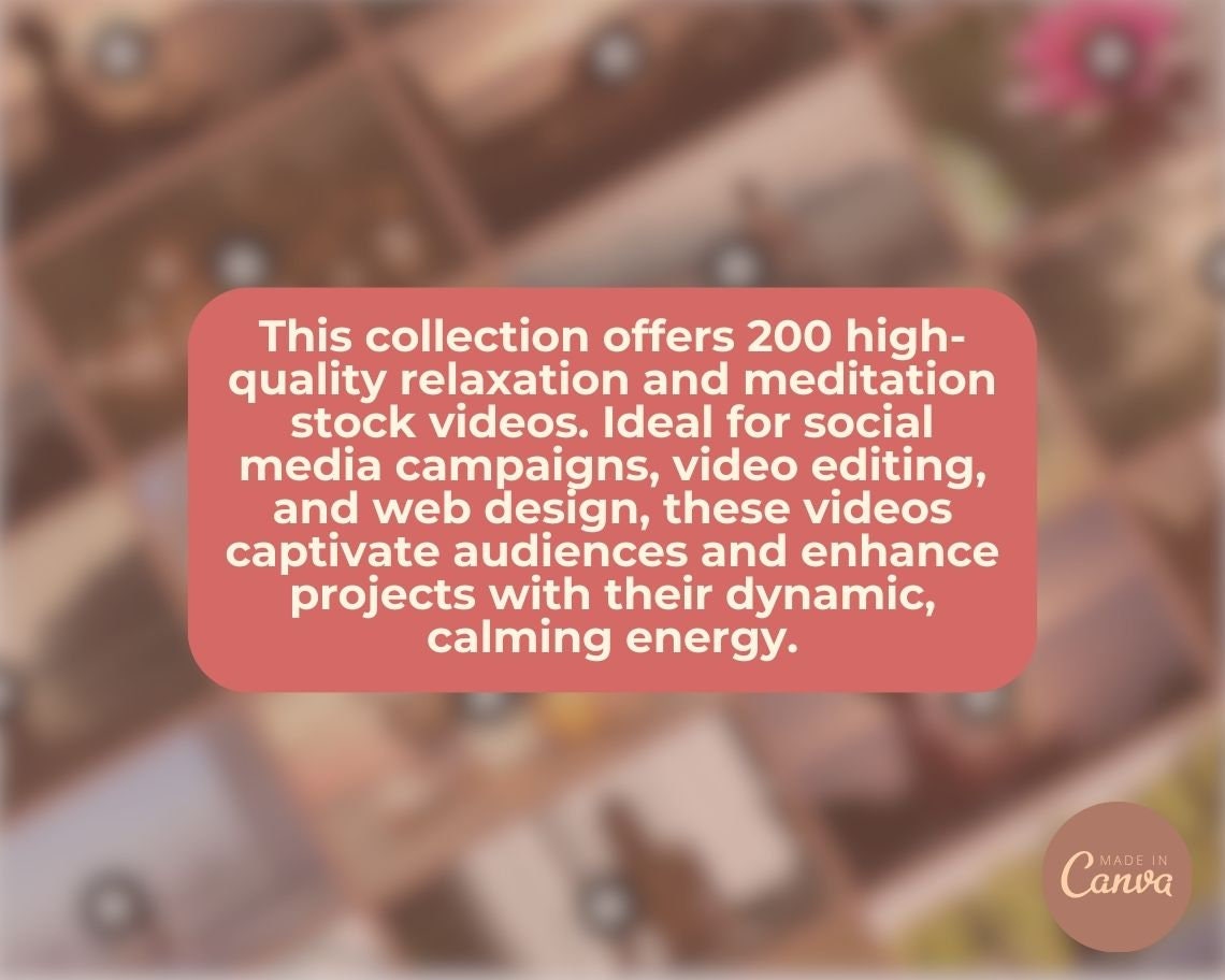 200 Meditation Spiritual Yoga Videos | HD Tranquil Stock Footage Films | High Quality Zen Clips Bundle | HQ Calming Serene Landscapes