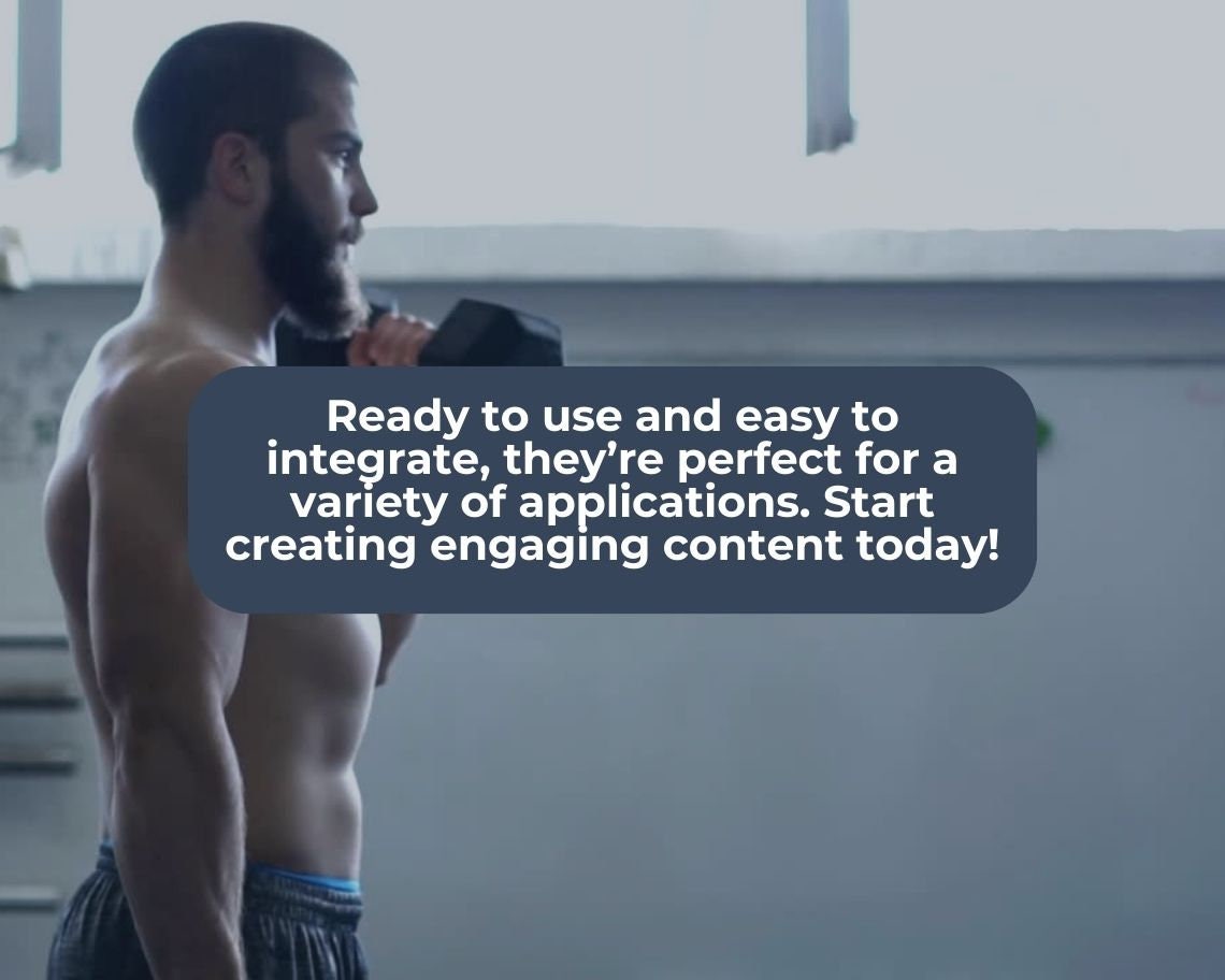 200 Gym Motivation Videos | HD Fitness Stock Footage Films | High Quality YouTube TikTok Instagram Videos Shorts and Reels Bundle HQ