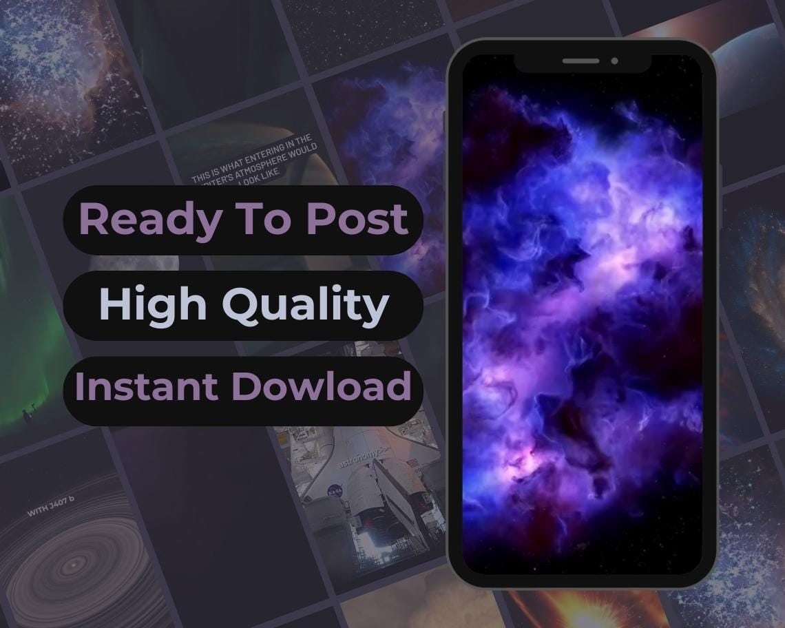 1000+ Space & Universe Reels | Aesthetic Stock Footage Viral Clips | TikTok Instagram Reels Facebook Youtube Shorts | Easy To Edit Videos