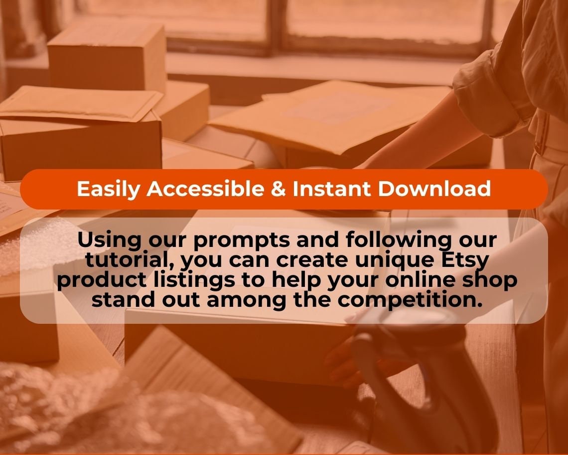ChatGPT Etsy SEO Optimized Listing Generator | Create Best Selling Etsy Listings | AI Development Tool for Time Saving and Passive Income