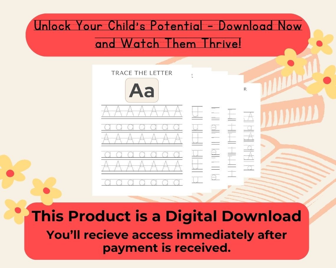 Kids 40 Activity Sheets | Children's Learning Sheet | Teaching Kids & Toddlers Pages | Kids Educational Templates For Learning and Education