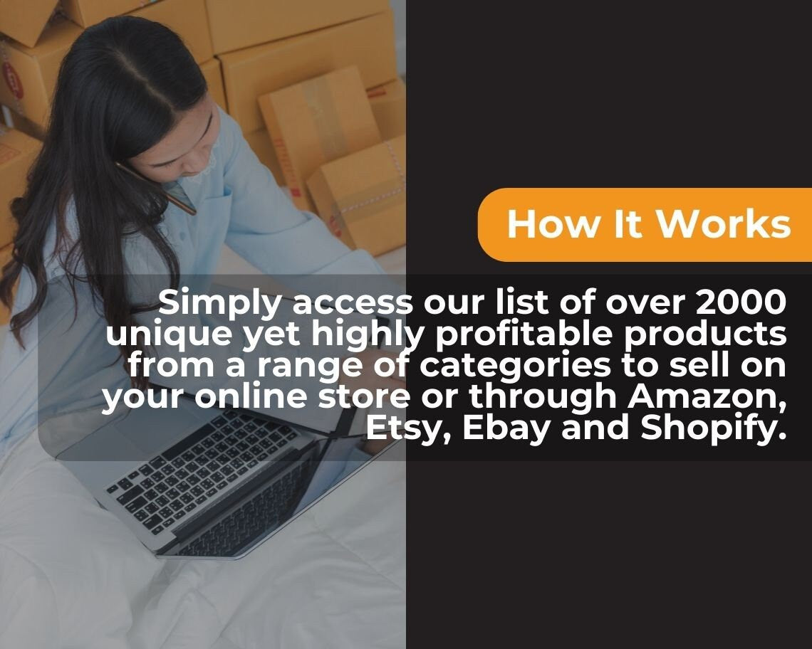 2000 Product Ideas To Sell on Etsy, Amazon, eBay | Online Selling Cheat Sheet | Online Selling Spreadsheet for Maximum Sales & Profit