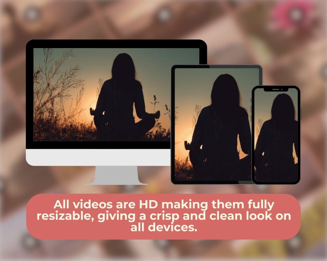 200 Meditation Spiritual Yoga Videos | HD Tranquil Stock Footage Films | High Quality Zen Clips Bundle | HQ Calming Serene Landscapes