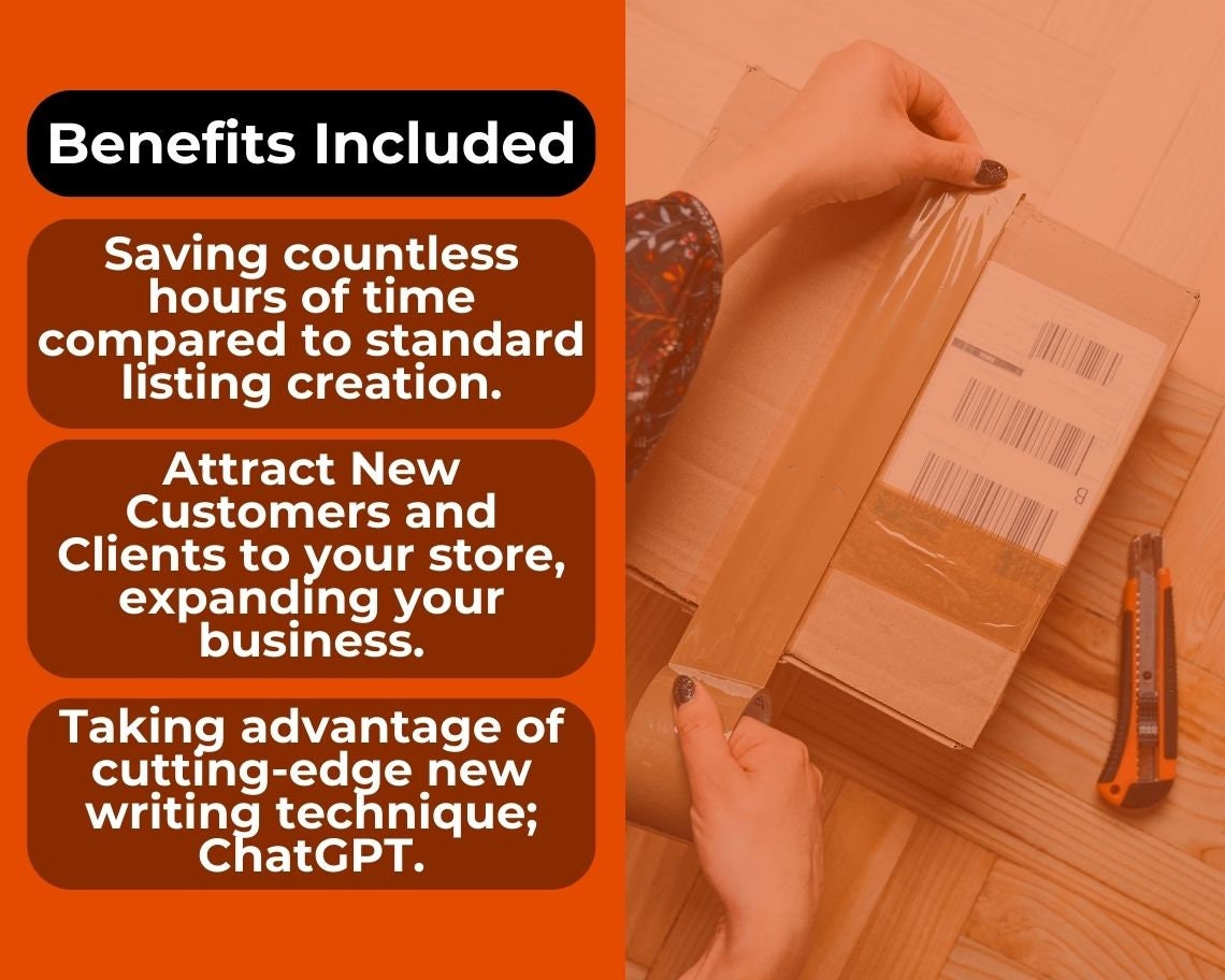ChatGPT Etsy SEO Optimized Listing Generator | Create Best Selling Etsy Listings | AI Development Tool for Time Saving and Passive Income
