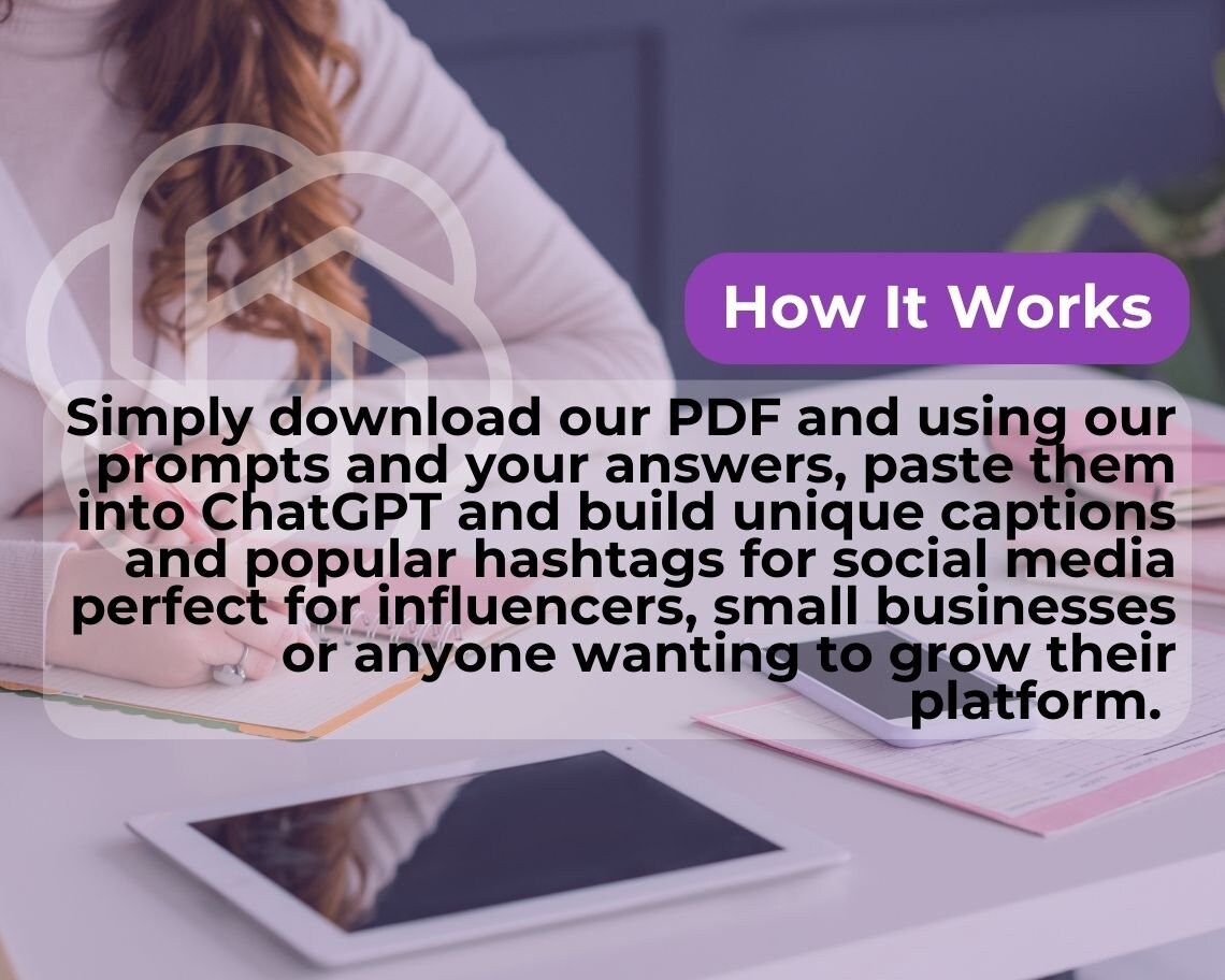 ChatGPT Social Media Caption & Hashtag Generator | Boost Your Online Presence | AI Development Tool for Passive Income